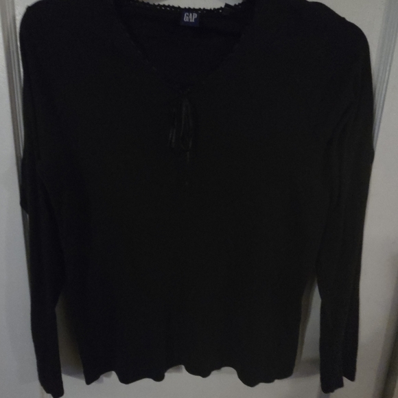 GAP Tops - GAP Women's Black Long Sleeve Top